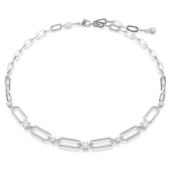 swarovski constella necklace  white  rhodium plated